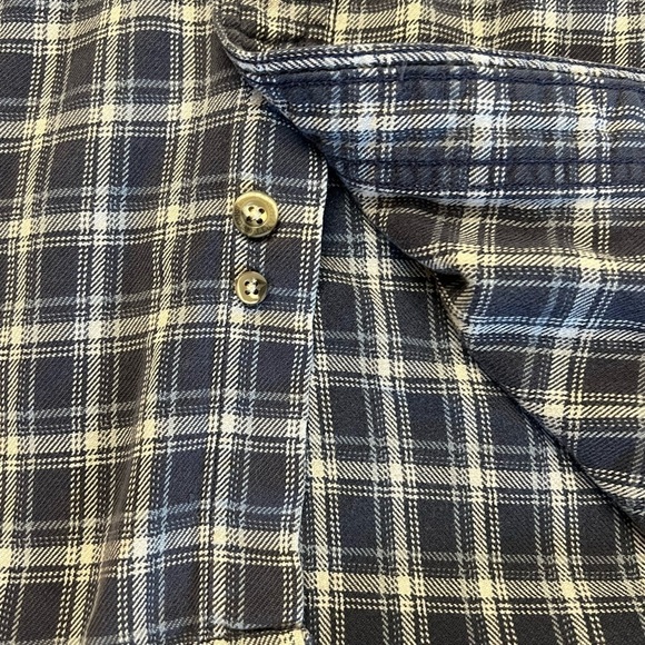 Carhartt Men's Plaid Weathered Fall 2009 Cotton Button Down / Large - Picture 8 of 10